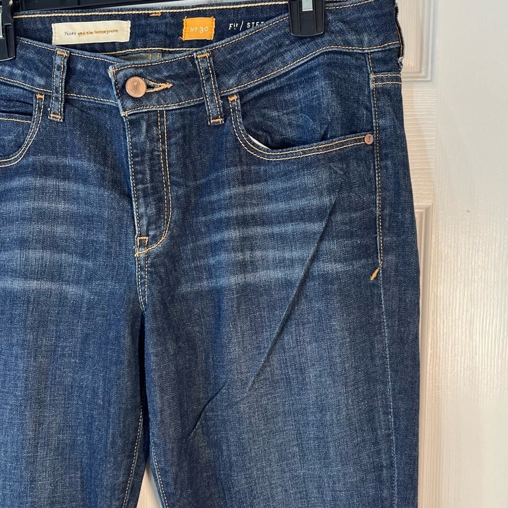 Pilcro And The Letterpress Anthropologie Women’s Fit Jeans‎ Size 30 - Picture 2 of 9